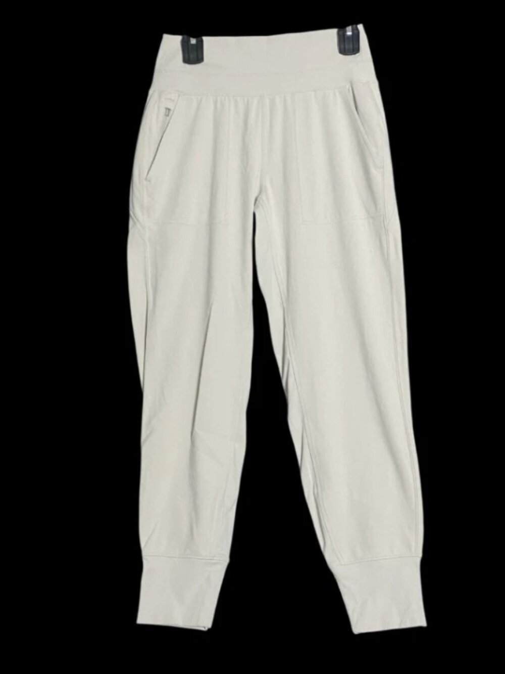 Athleta Venice Jogger Womens Cream White Athletic Workout Sweatpants Size Small